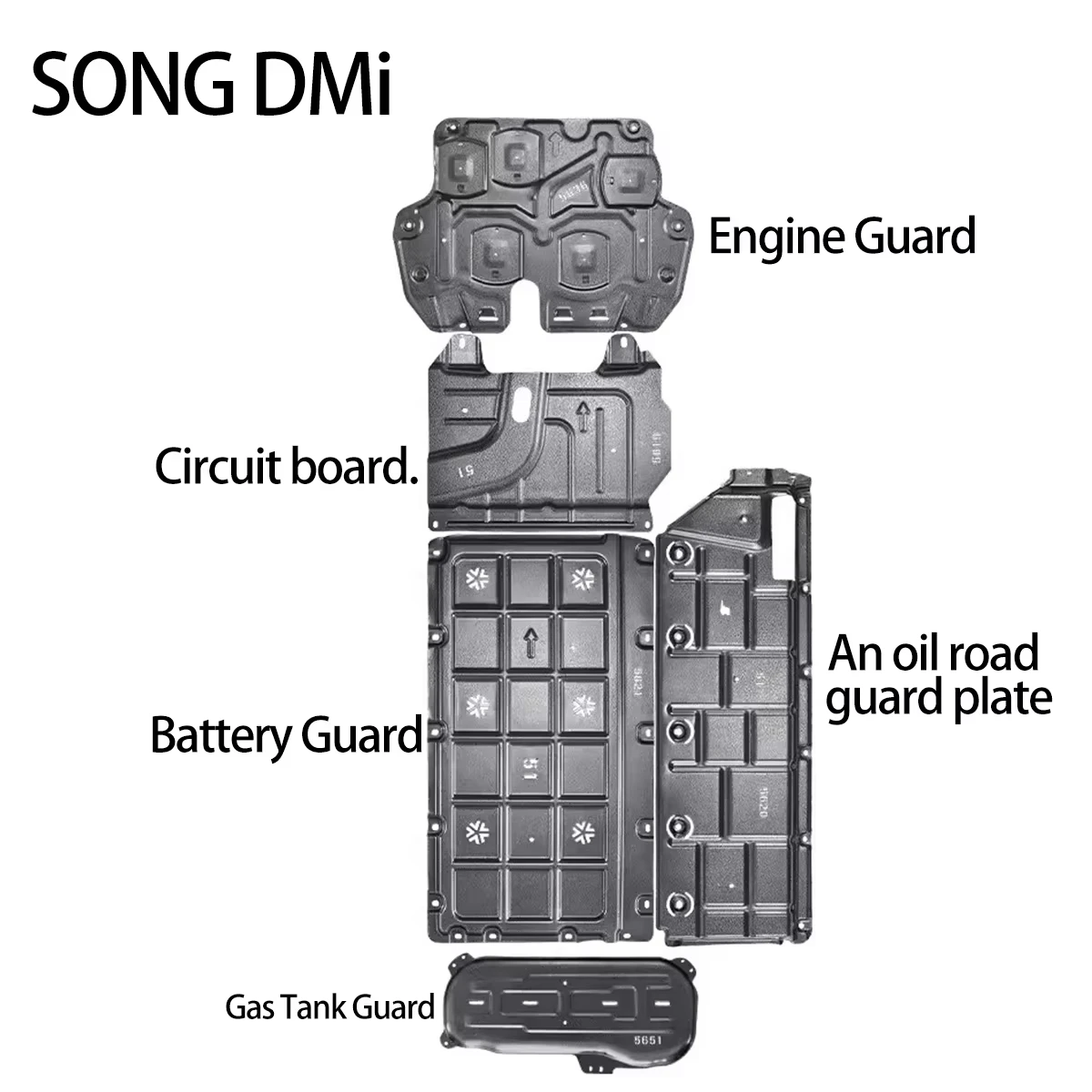 Byd Sealion 6 car chassis guard